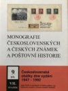 Monografie československých a českých známek a poštovní historie