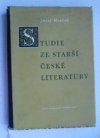 Studie ze starší české literatury