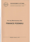 Finance podniku