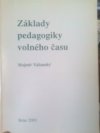 Základy pedagogiky volného času