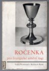 Ročenka pro liturgické umění.