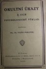 Okultní úkazy a jich psychologický výklad