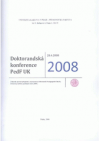 Doktorandská konference PedF UK 2008
