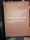 Anglicko-český geologický slovník s rejstříkem českých názvů