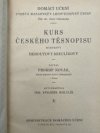 Kurs českého těsnopisu soustavy Heroutovy-Mikulíkovy