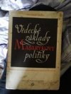 Vědecké základy Masarykovy politiky