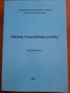 Základy hospodářské politiky