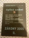 Zákony 2005