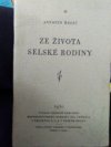 Ze života selské rodiny