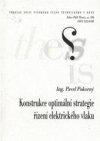 Konstrukce optimální strategie řízení elektrického vlaku =