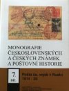 Monografie československých a českých známek a poštovní historie