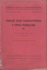 Přehled dějin Československa v epoše feudalismu IV