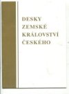 Desky zemské Království českého