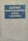 Slovník mezinárodního práva a politiky