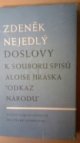 Doslovy k souboru spisů Aloise Jiráska "Odkaz národu"