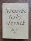 Německo český slovník M-Z II
