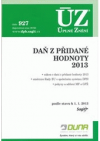 Daň z přidané hodnoty 2013