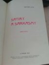 Satiry a sarkasmy