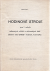 Hodinové stroje