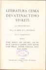 Literatura česká devatenáctého století