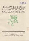 Seznam ex libris a novoročenek Václava Rytíře