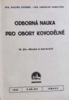 Odborná nauka pro obory kovodělné.
