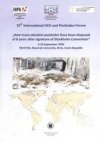 "How many obsolete pesticides have been disposed of 8 years after signature of Stockholm Convention"