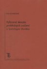 Vybraná témata praktických cvičení z fyziologie člověka