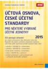 Účtová osnova, České účetní standardy pro některé vybrané účetní jednotky 2015 – 353 postupů účtování