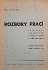 Rozbory prací