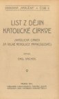 List z dějin katolické církve