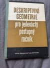 Deskriptivní geometrie pro jedenáctý ročník všeobecně vzdělávacích škol