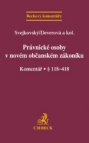 Právnické osoby v novém občanském zákoníku