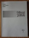 Odborné včelařské překlady 2011 2