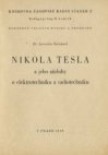 Nikola Tesla a jeho zásluhy o elektrotechniku a radiotechniku