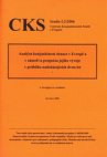 Analýza konjunkturní situace v Evropě a v zámoří a prognóza jejího vývoje v průběhu nadcházejících dvou let