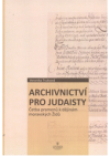 Archivnictví pro judaisty