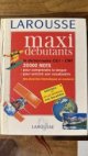 Larousse maxi débutants 