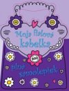 Moja fialová kabelka plná samolepiek