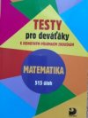 Testy pro deváťáky k jednotným přijímacím zkouškám