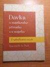 Československé zákony o dávce z majetkového přírůstku, dávce z majetku, s tabulkami sazeb a daňové a poplatkové amnestii