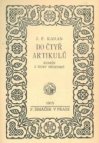 Do čtyř artikulů