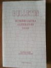 Bulletin ruského jazyka a literatury.
