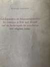 Anthroposophie als Erkenntnisgrundlage des Geistigen in Welt und Mensch und als Seelenimpuls für moralisches und religiöses Leben