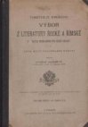 Timotheje Hrubého Výbor z literatury řecké a římské v českých překladech pro české reálky
