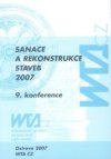 Sanace a rekonstrukce staveb 2007