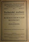 Mikrochemické rozbory