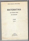 Matematika pro střední školy pro pracující.