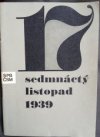Sedmnáctý listopad 1939