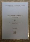 Anatomie člověka pro biology.